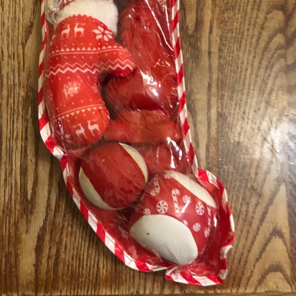 6 Piece Dog Toy Stocking - Picture 2 of 5